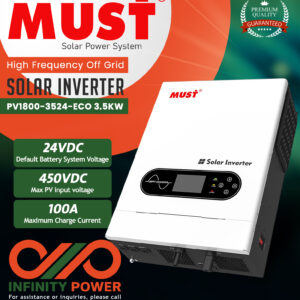 إنفرتر "MUST" موديل "PV1800-3524-ECO 3.5KW"